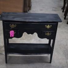 SMALL CONSOLE TABLE W/ DRAWER  30 X 32 X 12