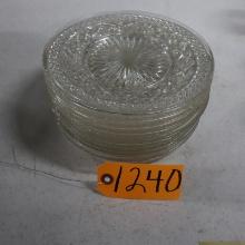 10 GLASS PLATES