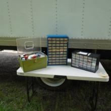 SEWING THREAD IN CONTAINERS