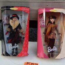 WINTER AND FALL BARBIE DOLLS