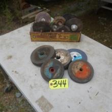 GRINDING STONES AND SAND PAPER
