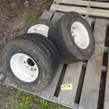 4- LAWN MOWER TIRES  18 X 8.5