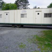 40 FT. OFFICE TRAILER W/ BATHROOM