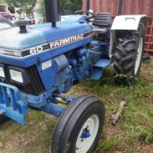 FARMTRAC 60 DIESEL TRACTOR- 605 HRS.