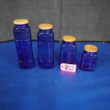COBALT CANISTER SET