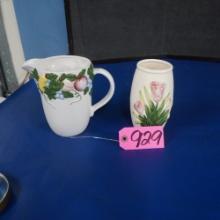VASE & PITCHER