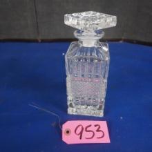 BOHEMIAN GLASS LIQUOR DECANTER