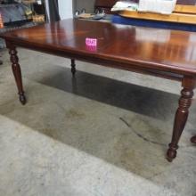 DINING TABLE W/ ONE LEAF  66 X 42 X 29