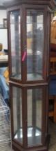 LIGHTED CURIO CABINET