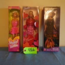 3 BARBIE DOLLS