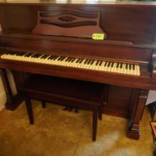 LENOX PIANO AND STOOL