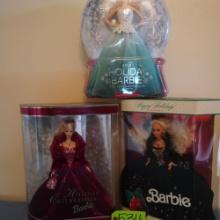 3 BARBIE DOLLS