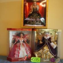 3 BARBIE DOLLS