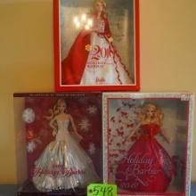 3 BARBIE DOLLS