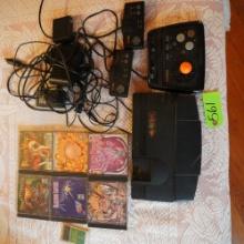 TURBO GRAFX JOY STICK AND GAMES