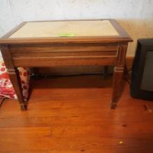 INLAID END TABLE