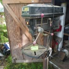 12 SPEED CRAFTSMAN DRILL PRESS ON STAND 15"   1/2 HP