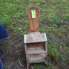 OLD STEP STOOL