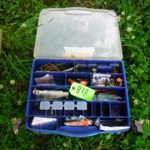 TACKLE BOX AND TACKLE