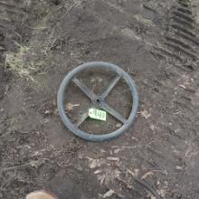 ANTIQUE CAR STEERING WHEEL