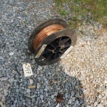 PARTIAL SPOOL OF COPPER