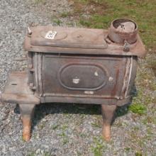 ANTIQUE STOVE  33 X 14 X 24