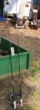 2 ZEBCO  FISHING RODS