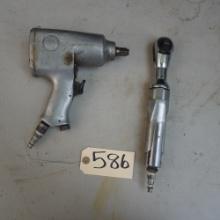 AIR DRILL AND WRENCH