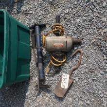 POWER DRILL AND AIR PUMP