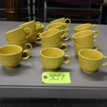 RETIRED FIESTAWARE  18 PCS. TEA CUPS