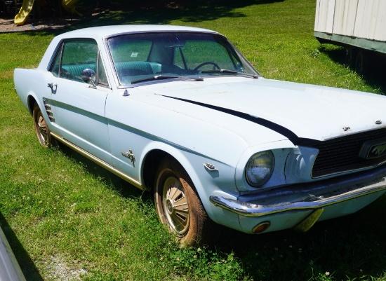 ON SITE PICKUP- MUSTANG AUCTION