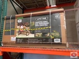 Lifetime Convertible Bench