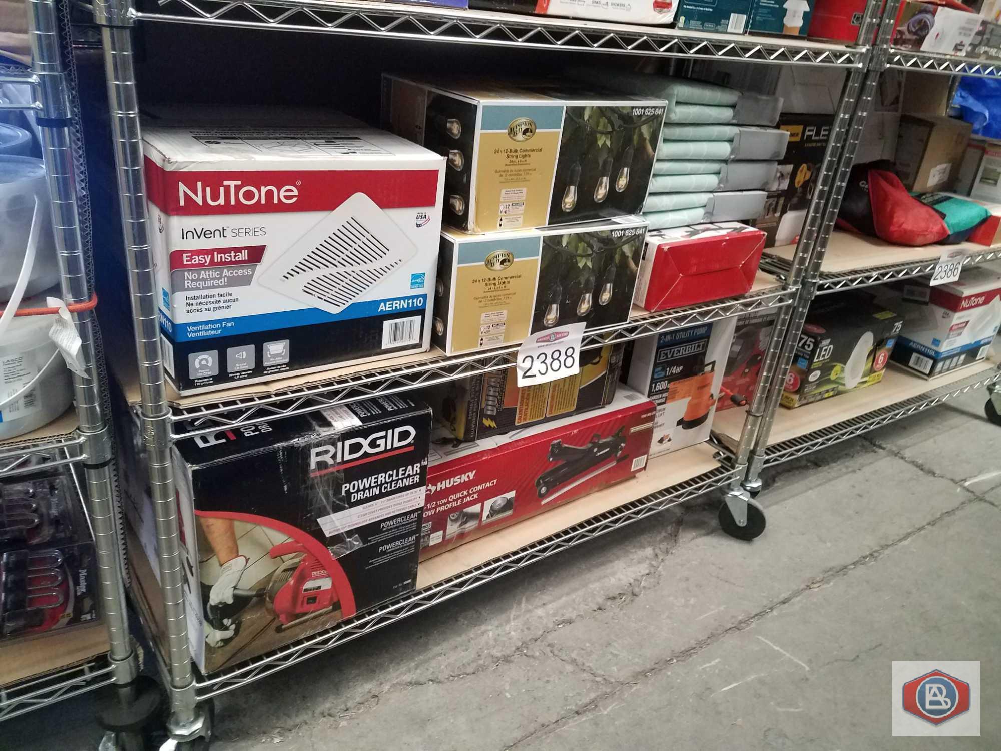 Hampton Bay Husky NuTone rigid and more