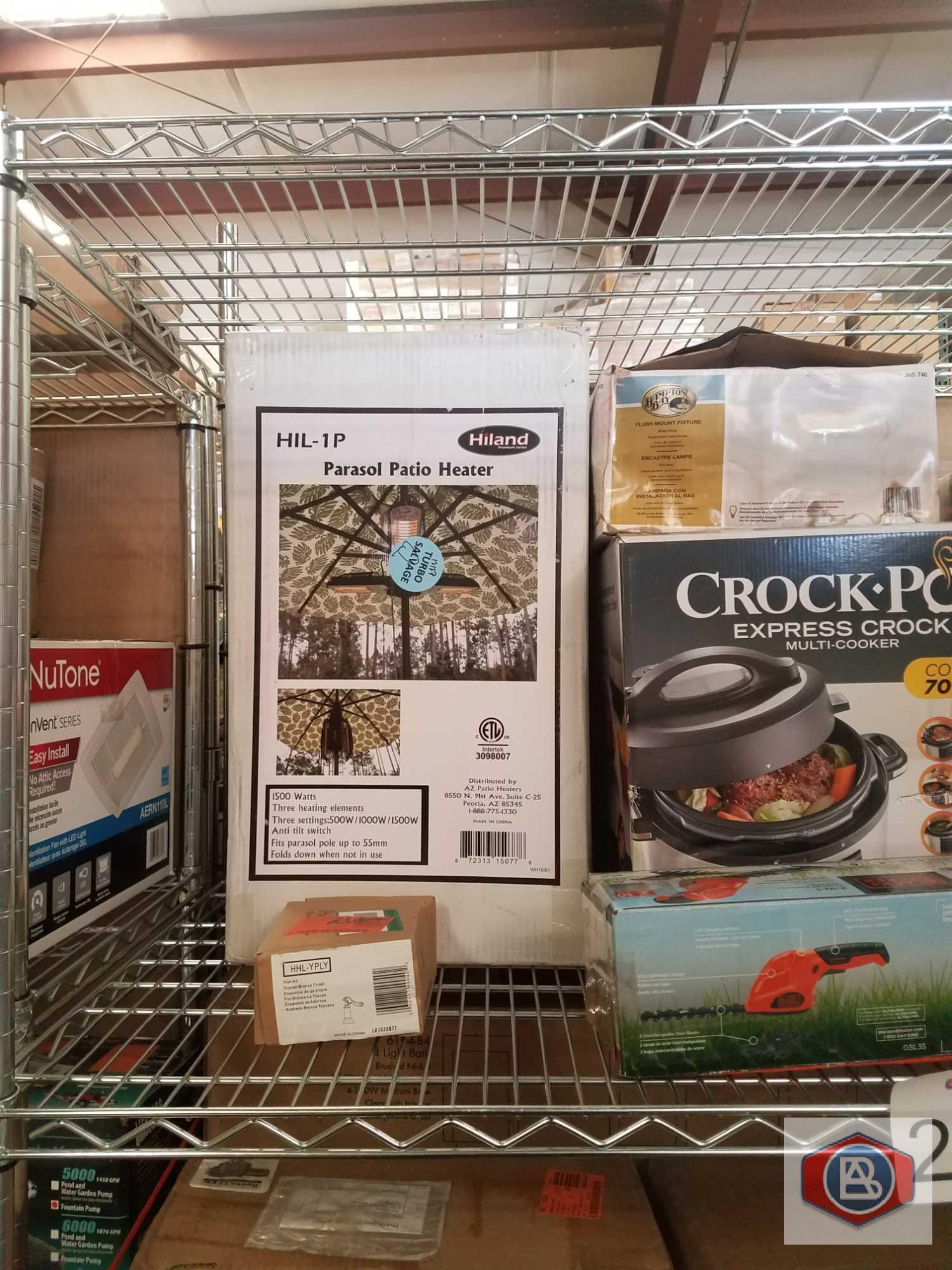 Hiland Hampton Bay crock pot GE and more