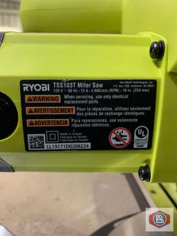 RYOBI 15 Amp sliding compound miter saw Model TSS103T