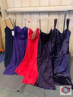 Evening gowns. Asst. brands.