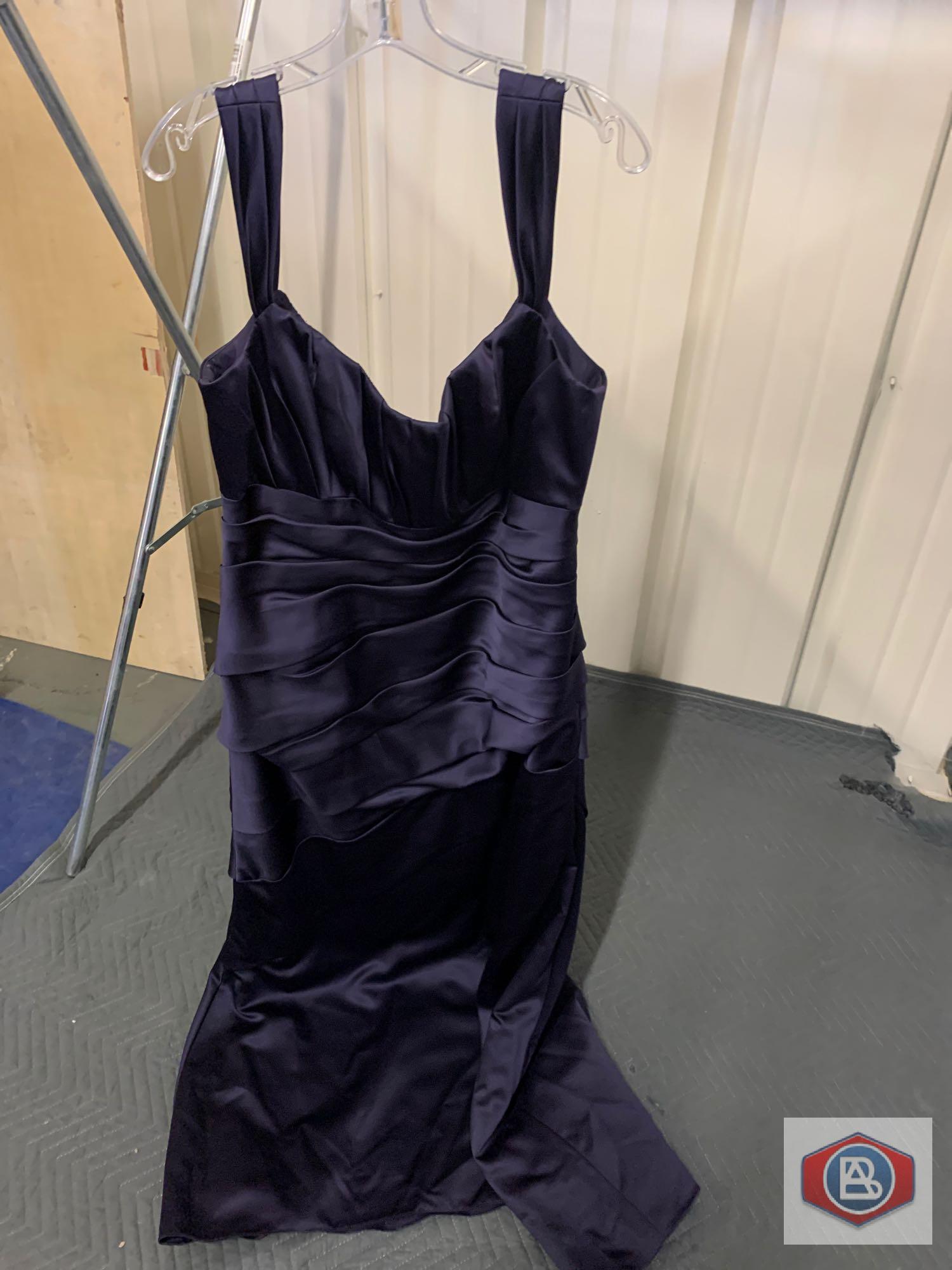 Evening gowns. Asst. brands.