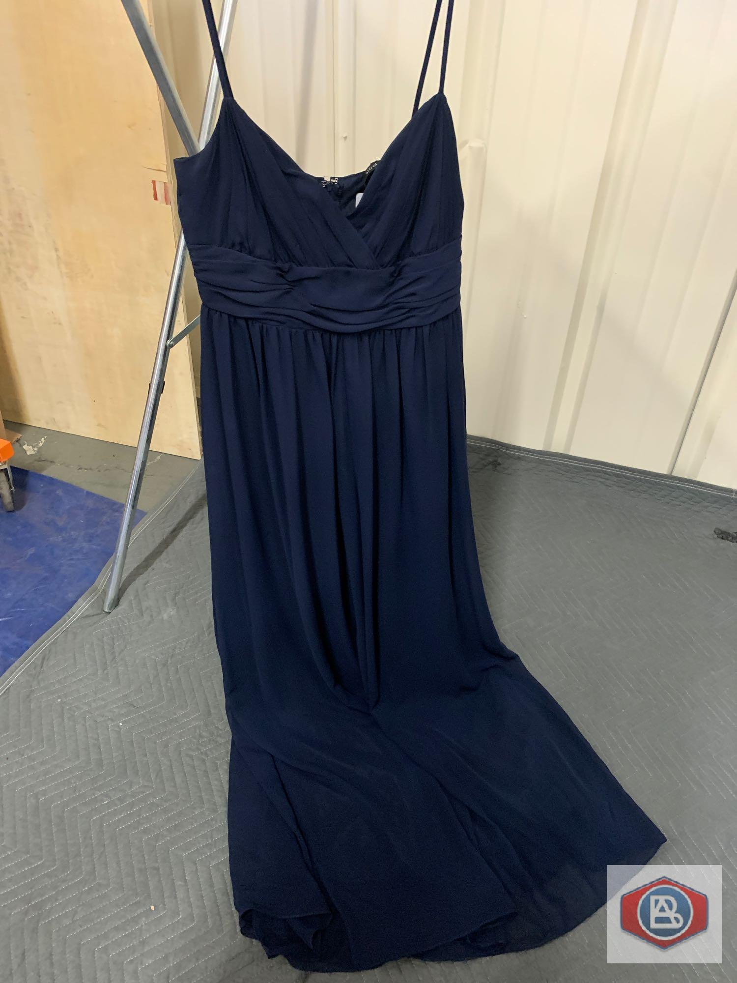 Evening gowns. Asst. brands.