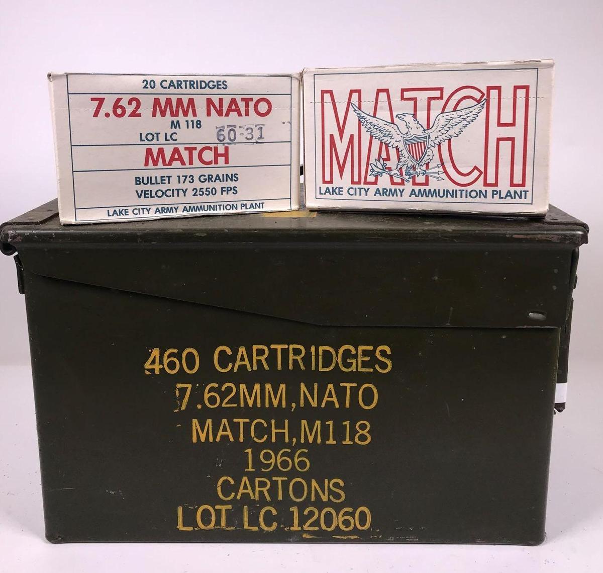 440 RDS 7.62 "White Box" NATO Match M118 Ammunition