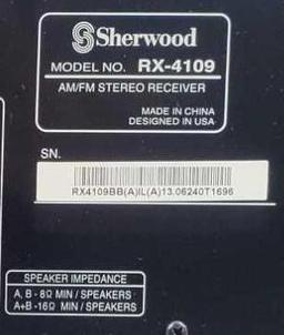 Sherwood DAS Stereo Receiver RX-4109