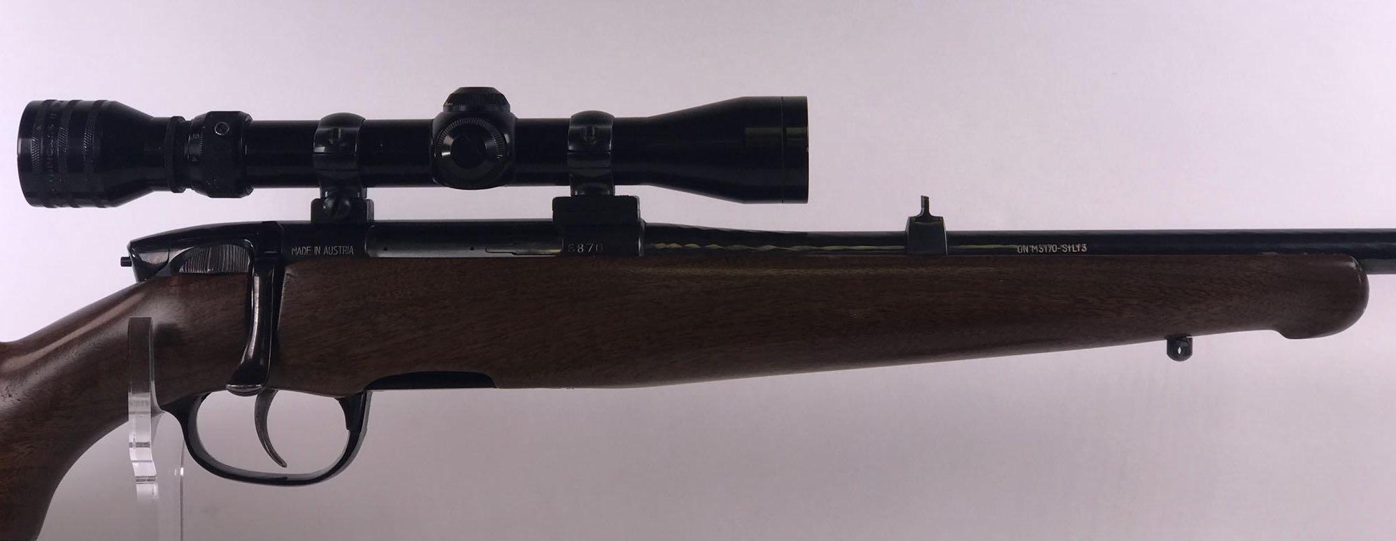 Steyr Daimler Puch Model L .243 Cal Rifle with Redfield Scope