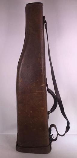 30" Leather Leg of Mutton Gun Case