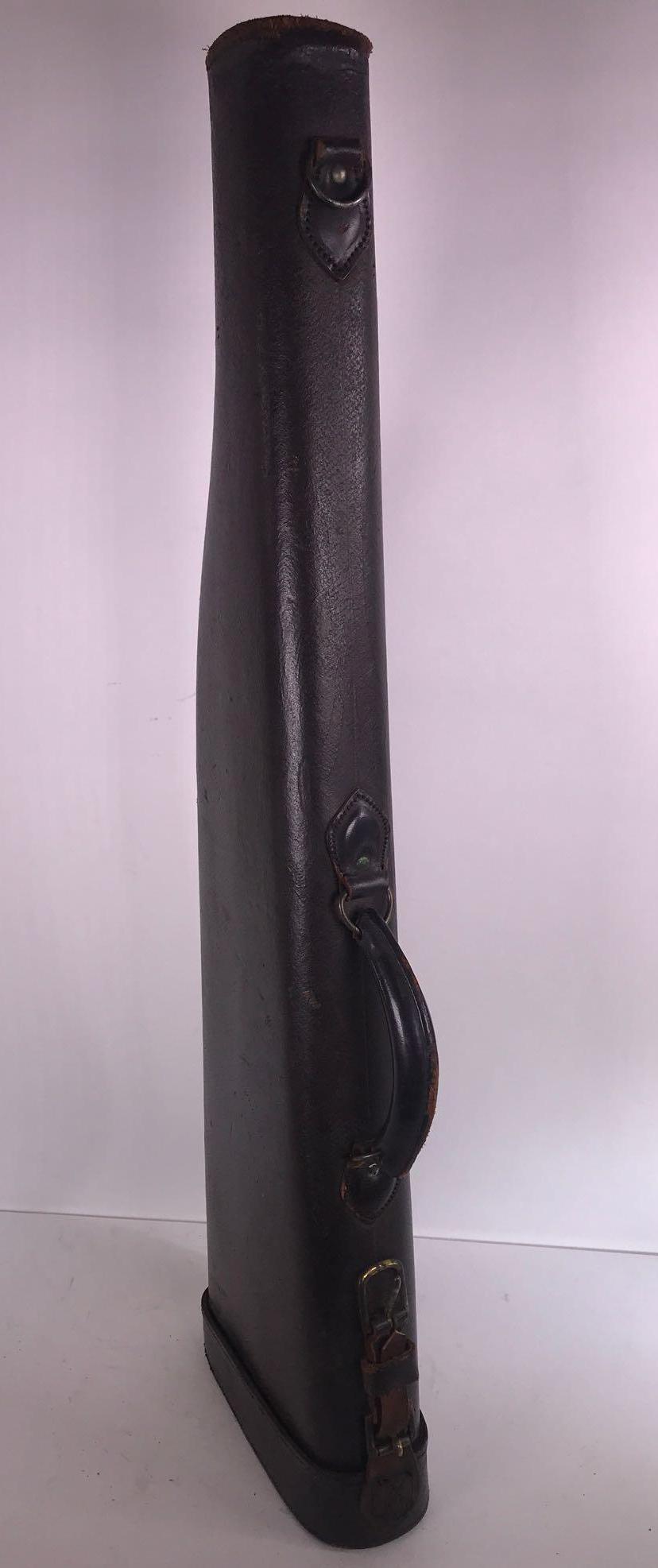 30" Leather Leg of Mutton Gun Case