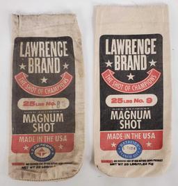 (31) Lawrence Brand Lead Shot Bags