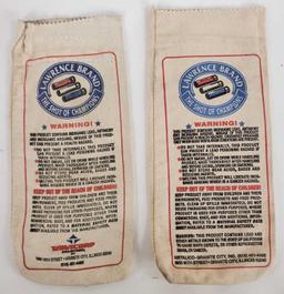(31) Lawrence Brand Lead Shot Bags