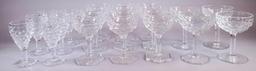 Fostoria American Glass Stem Pattern #2056 - 19 Pieces