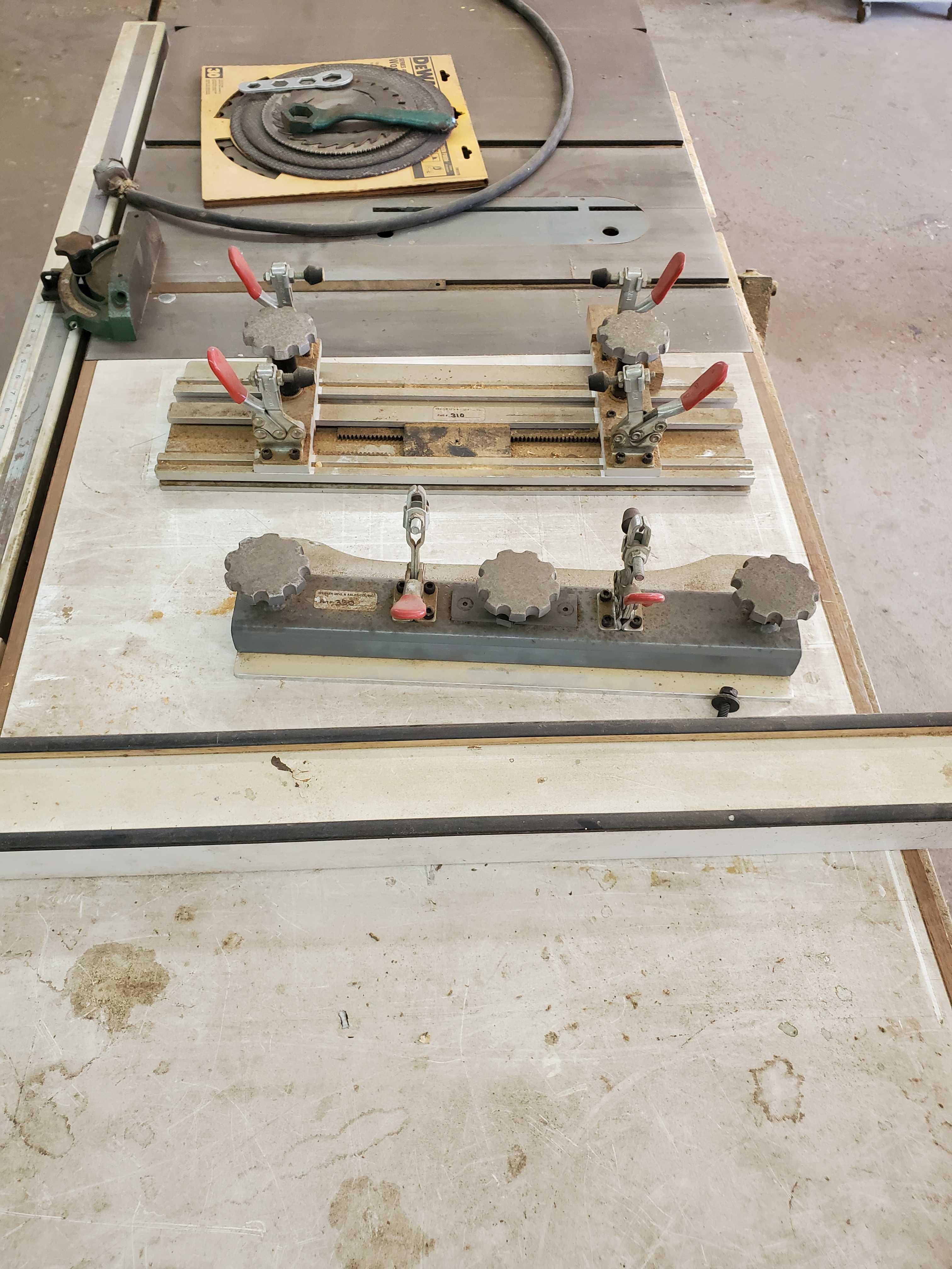 Powermatic Table Saw with Side Extensions