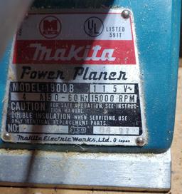 Makita Power Planer, Bosch Jig Saw & Dremel Tool (LPO)