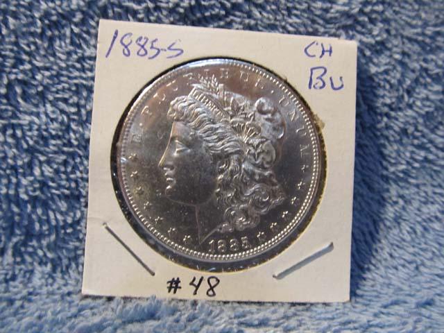 1885S MORGAN DOLLAR BU