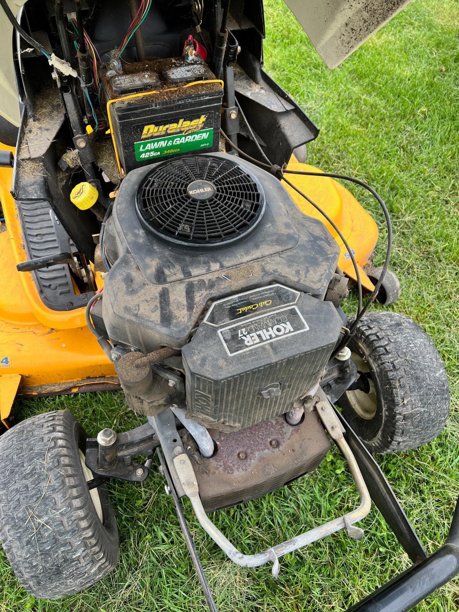 Cub Cadet Riding mower Super LT 1554 w/ 54 inch deck, Kohler Engine
